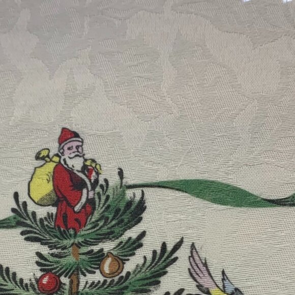 Spode Christmas Tree Tablecloth 60x84 NWT - Picture 3 of 7